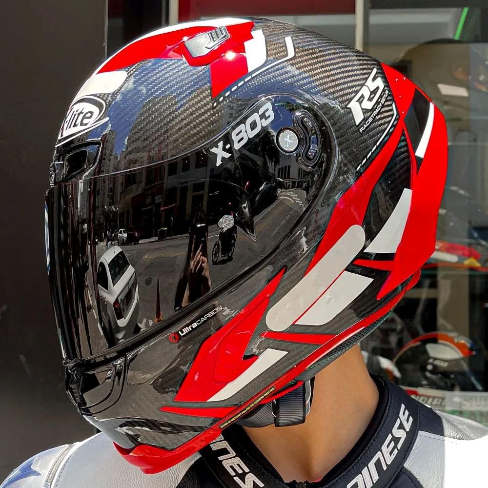 Capacete X-Lite X-803 Rs Motormaster Vermelho (51) 60 | Amazon.com.br